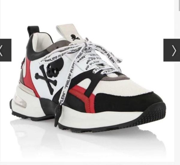 men's leather pp skull men's casual shoes men's sports shoes-009, Black
men's leather pp skull men's casual shoes men's sports shoes-009, Black