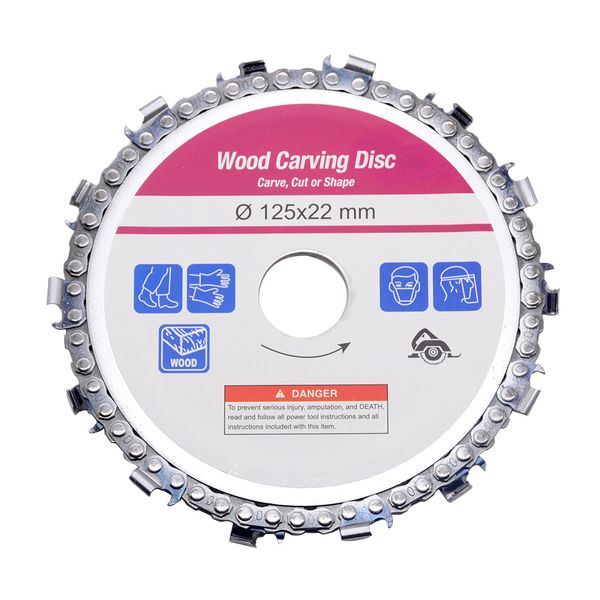 5 inch angle grinding chain plate woodworking chain plate 125mm ( 5" ) 14 tooth wood carving disc for angle grinder
5 inch angle grinding chain plate woodworking chain plate 125mm ( 5" ) 14 tooth wood carving disc for angle grinder