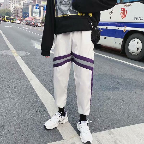 2020 новый осень зима мужчины hiphop street casual дизайнер jogger slim fit подростковая одежда брюки карандаш sweatpants, Black
2020 новый осень зима мужчины hiphop street casual дизайнер jogger slim fit подростковая одежда брюки карандаш sweatpants, Black