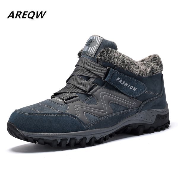 2019 casual men's boots round head warm non-slip sports wind outdoor plus velvet warm snow boots solid color winter men's shoes, Black
2019 casual men's boots round head warm non-slip sports wind outdoor plus velvet warm snow boots solid color winter men's shoes, Black