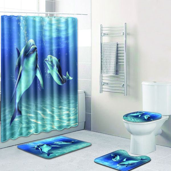t 4pcs shower curtain set 3d bath mats bathroom carpet set bathroom rug whale blanket for home decor anti slip dropshipping
t 4pcs shower curtain set 3d bath mats bathroom carpet set bathroom rug whale blanket for home decor anti slip dropshipping