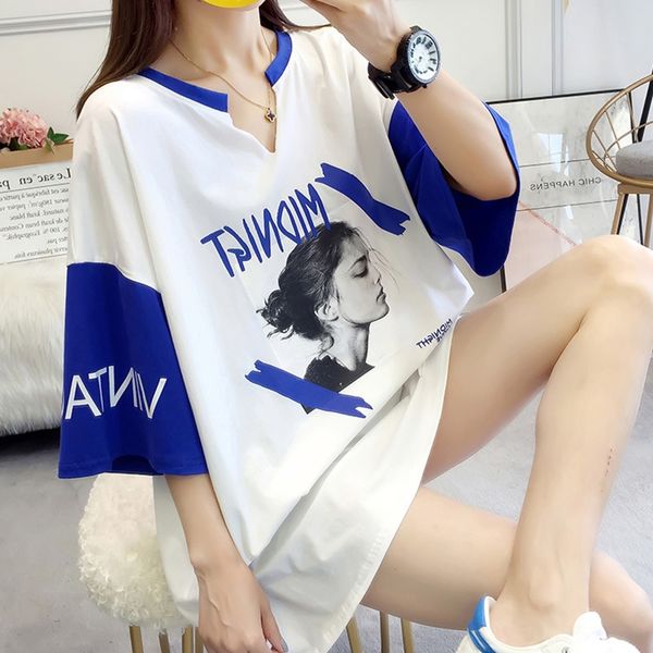white coat t-shirt midi t-shirt women's super fire cec short sleeve loose versatile student half sleeve ins fashion
white coat t-shirt midi t-shirt women's super fire cec short sleeve loose versatile student half sleeve ins fashion