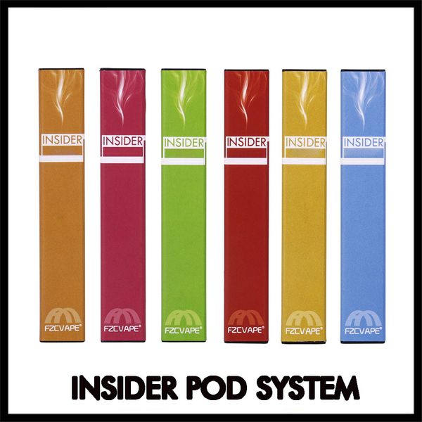 100% оригинал FZCVAPE Insider Одноразовая Pod 1,3 мл 280mAh Vape Стик E Cig Starter Kit Аутентичные Пустой Vapor устройств
100% оригинал FZCVAPE Insider Одноразовая Pod 1,3 мл 280mAh Vape Стик E Cig Starter Kit Аутентичные Пустой Vapor устройств