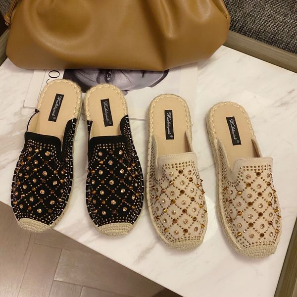 slippers casual shoes woman 2020 flock slipers women glitter slides cover toe luxury new soft jelly flat fashion crystal rome, Black
slippers casual shoes woman 2020 flock slipers women glitter slides cover toe luxury new soft jelly flat fashion crystal rome, Black