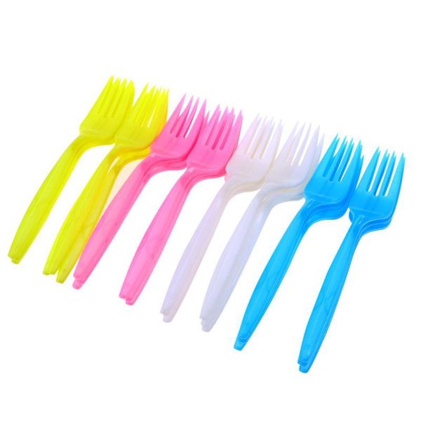 120pcs/lot disposable plastic fork party cutlery fork birthday party tableware for cake dessert mixed color dinnerware
120pcs/lot disposable plastic fork party cutlery fork birthday party tableware for cake dessert mixed color dinnerware