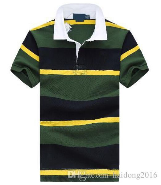 американский дизайнер мужская полосатой рубашки поло малый хорс вышивки с коротким рукавом мода спорт polos лучшие качества вскользь футболк, White;black
американский дизайнер мужская полосатой рубашки поло малый хорс вышивки с коротким рукавом мода спорт polos лучшие качества вскользь футболк, White;black