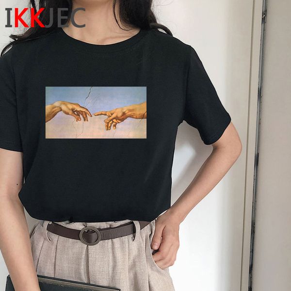 michelangelo aesthetic t shirt women art oil painting harajuku t-shirt funny cartoon graphic tshirt streetwear tee female, White
michelangelo aesthetic t shirt women art oil painting harajuku t-shirt funny cartoon graphic tshirt streetwear tee female, White