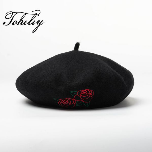 new style spring autumn winter 100% wool flower embroidery warm women's beret hat for sweet girl, Blue;gray
new style spring autumn winter 100% wool flower embroidery warm women's beret hat for sweet girl, Blue;gray