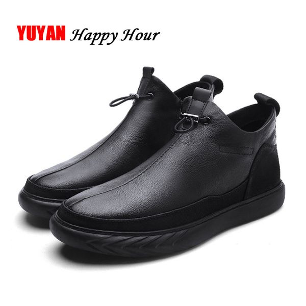 genuine leather booties men warm shoes ankle botas cowhide high mens casual shoes man brand black a461
genuine leather booties men warm shoes ankle botas cowhide high mens casual shoes man brand black a461