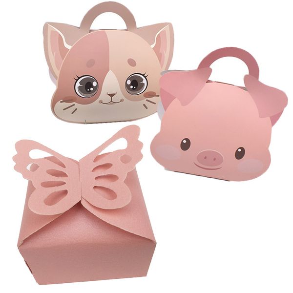 12pcs pig cat butterfly candy box handle gift box muffin cake packaging boy kid happy birthday party gift bag with handles
12pcs pig cat butterfly candy box handle gift box muffin cake packaging boy kid happy birthday party gift bag with handles