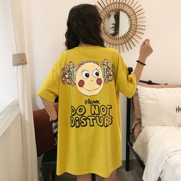 korean kawaii cotton long t-shirts women cartoon printed funny tee harajuku tshirt oversize ulzzang streetwear, White
korean kawaii cotton long t-shirts women cartoon printed funny tee harajuku tshirt oversize ulzzang streetwear, White