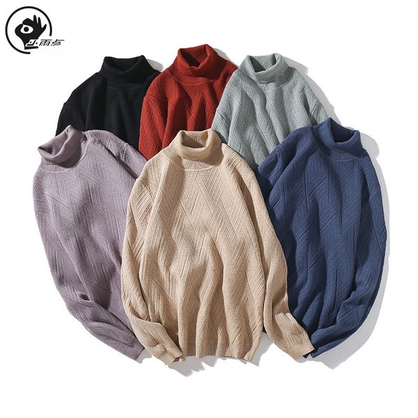 little raindrop 2020 autumn winter new solid turtleneck sweater men warm knitwear plus size brand clothing, White;black
little raindrop 2020 autumn winter new solid turtleneck sweater men warm knitwear plus size brand clothing, White;black