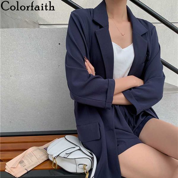 colorfaith 2020 new summer autumn woman sets 2 piece outfits matching short pants high elastic waist casual costume suit ws20009, White
colorfaith 2020 new summer autumn woman sets 2 piece outfits matching short pants high elastic waist casual costume suit ws20009, White