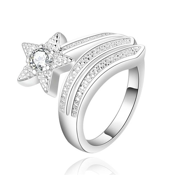 epacket dhl plated sterling silver star zircon ring dasr437 us size 8; women's 925 silver plate with side stones rings
epacket dhl plated sterling silver star zircon ring dasr437 us size 8; women's 925 silver plate with side stones rings