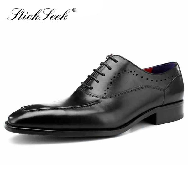 elegant genuine leather formal dress handmade man party shoes square toe men's banquet office wedding oxford footwear sk204, Black
elegant genuine leather formal dress handmade man party shoes square toe men's banquet office wedding oxford footwear sk204, Black