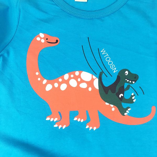 2019 summer new style cotton t-shirt young children cartoon dinosaur's glitter casual short sleeved children's clothing, White
2019 summer new style cotton t-shirt young children cartoon dinosaur's glitter casual short sleeved children's clothing, White
