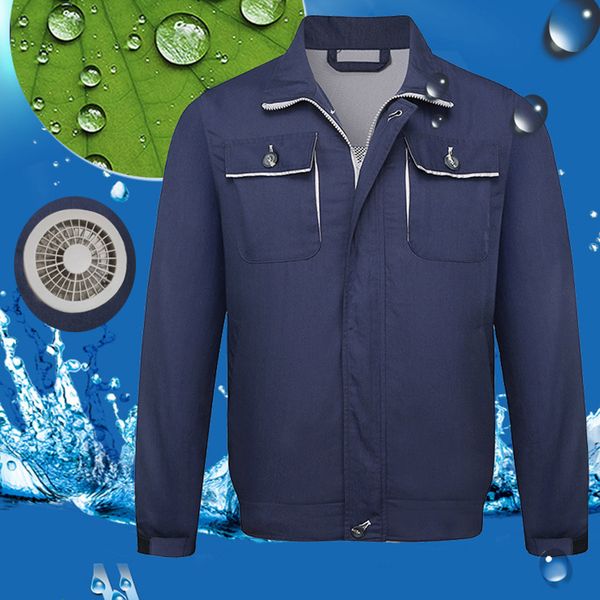 summer mens coats and jackets air conditioning chaquetas hombre heatstroke countermeasures outdoor working clothes jackets coats, Black;brown
summer mens coats and jackets air conditioning chaquetas hombre heatstroke countermeasures outdoor working clothes jackets coats, Black;brown