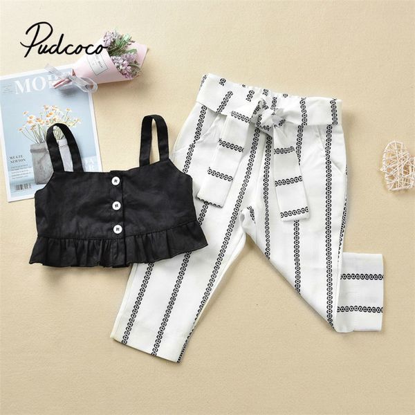 girl baby toddler clothes kids set summer sleeveless striped crop bow pants cotton casual children girls clothing 6m-4t, White
girl baby toddler clothes kids set summer sleeveless striped crop bow pants cotton casual children girls clothing 6m-4t, White