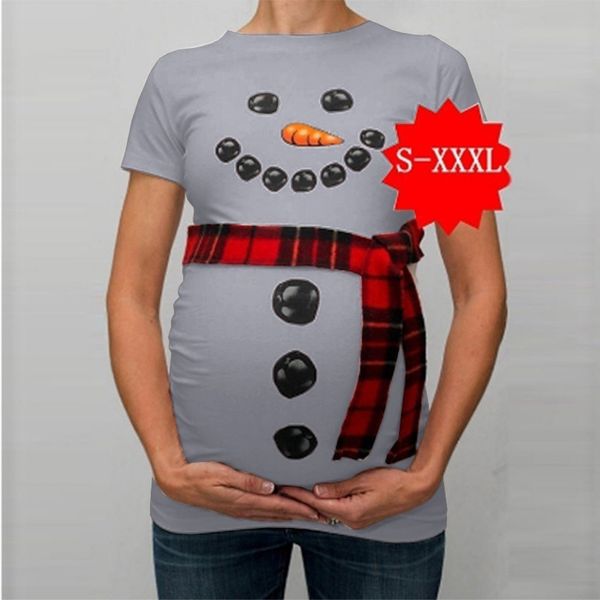 s-xxxl size maternity clothes fashion women snowman cute cartoon tees maternity t shirts pregnancy tee mom clothes, White
s-xxxl size maternity clothes fashion women snowman cute cartoon tees maternity t shirts pregnancy tee mom clothes, White