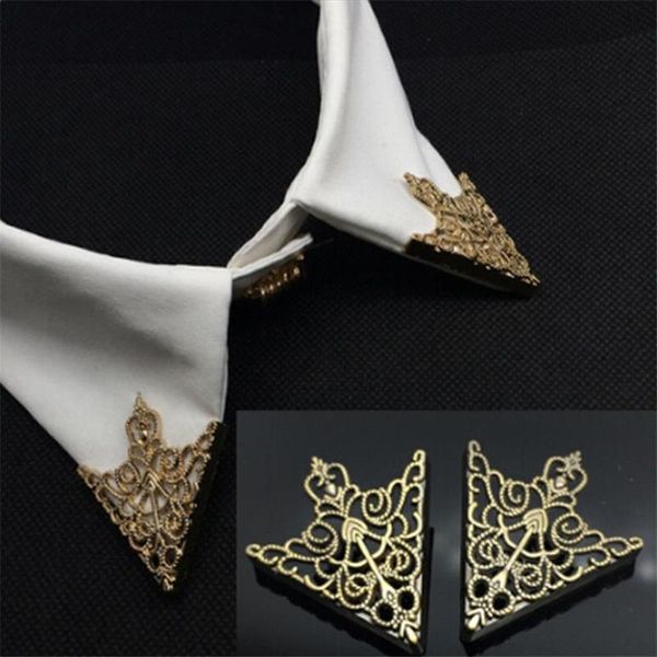 1pair vintage crown hollow pattern triangle shirt collar brooch pin paired icons for men corner emblem jewelry accessories egyxa, Black;gray
1pair vintage crown hollow pattern triangle shirt collar brooch pin paired icons for men corner emblem jewelry accessories egyxa, Black;gray