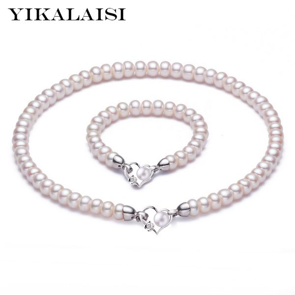 yikalaisi 925 sterling silver natural freshwater pearl choker necklace bracelet fashion sets for women 8-9mm pearl 4 colour, Black
yikalaisi 925 sterling silver natural freshwater pearl choker necklace bracelet fashion sets for women 8-9mm pearl 4 colour, Black