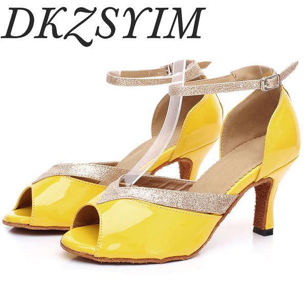 jazz salsa ballroom latin yellow dance shoes dancing female large size high heels female summer dance shoes 6-10cm heel
jazz salsa ballroom latin yellow dance shoes dancing female large size high heels female summer dance shoes 6-10cm heel