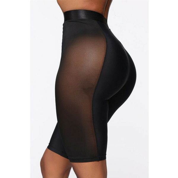 new women biker shorts high waist mesh sheer patchwork slim skinny shorts women gym jogger stretchy fitness short trousers, White;black
new women biker shorts high waist mesh sheer patchwork slim skinny shorts women gym jogger stretchy fitness short trousers, White;black