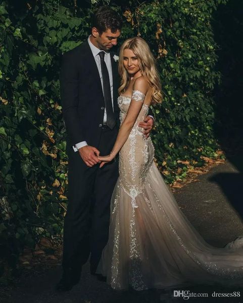 elegant beaded lace mermaid wedding dresses off shoulder backless wedding bridal gowns appliqued plus size vestidos de nnovia bohemian beach, White
elegant beaded lace mermaid wedding dresses off shoulder backless wedding bridal gowns appliqued plus size vestidos de nnovia bohemian beach, White