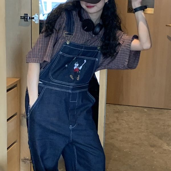 хань издание рыхлого прямо новая весна и лето 2020 медведя мультфильм вышитых брекеты джинсы женщина nz67, Blue 
хань издание рыхлого прямо новая весна и лето 2020 медведя мультфильм вышитых брекеты джинсы женщина nz67, Blue