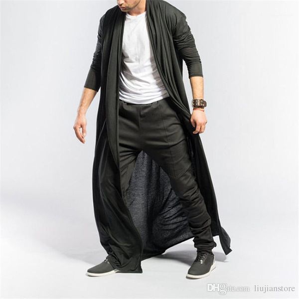 color outerwear spring autumn designer long sleeve coat casual holiday mens trench coats fashion man pure, Black;brown
color outerwear spring autumn designer long sleeve coat casual holiday mens trench coats fashion man pure, Black;brown