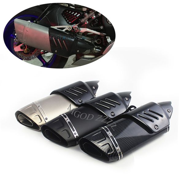 51mm inlet universal motorcycle exhaust muffler pipe escape moto- scooter for kawasaki- yamaha- ninja street bike shell cover
51mm inlet universal motorcycle exhaust muffler pipe escape moto- scooter for kawasaki- yamaha- ninja street bike shell cover