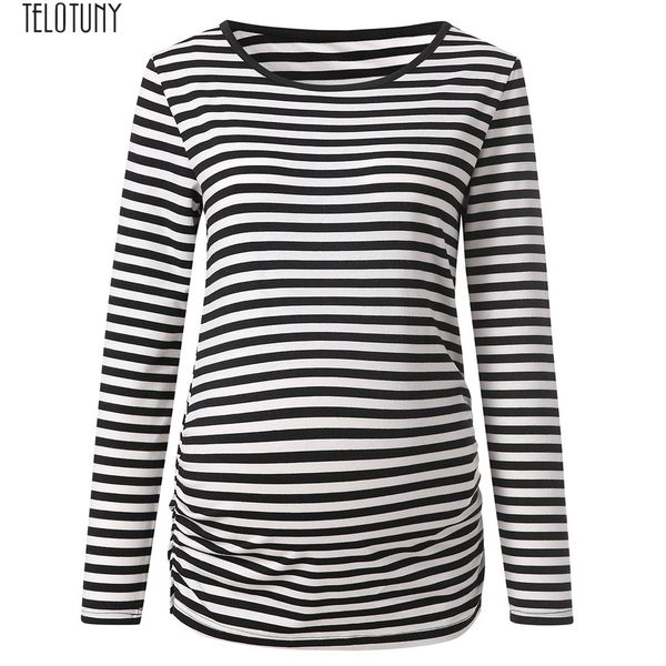 telotuny maternity stripe clothes pregnancy blouse for women womens maternity long sleeve round neck blouse shirt z1123, White
telotuny maternity stripe clothes pregnancy blouse for women womens maternity long sleeve round neck blouse shirt z1123, White