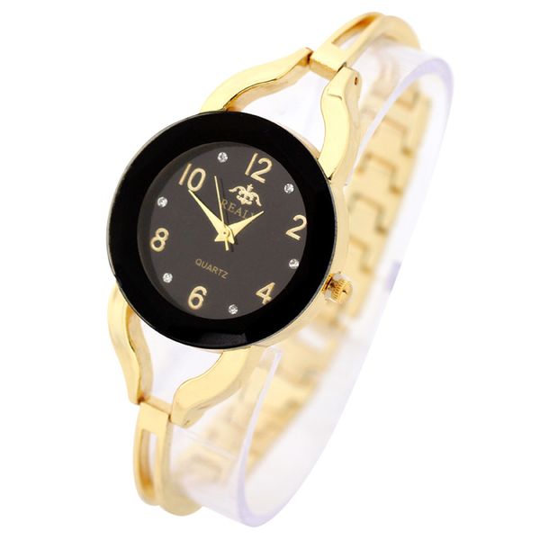 fashion strap bracelet watch round dial bracelet table women 's watches, Slivery;brown
fashion strap bracelet watch round dial bracelet table women 's watches, Slivery;brown