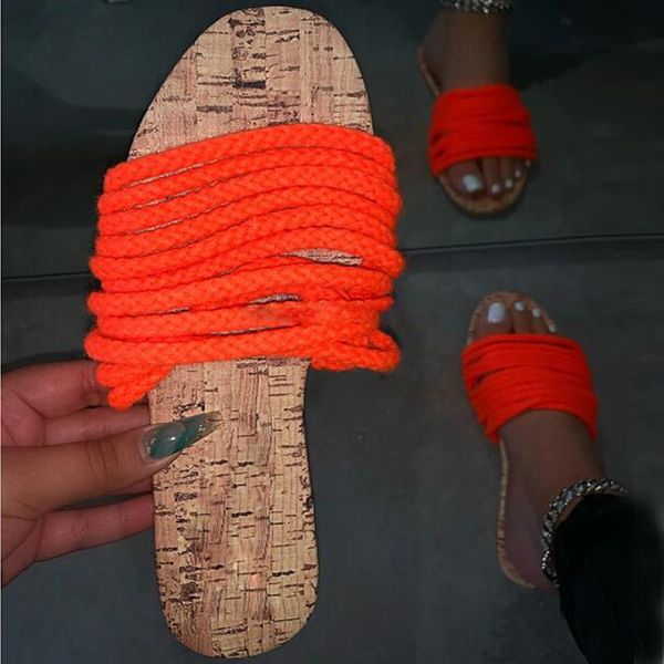 rainbow color woman slipper summer 2020 fashion shoes women rope flat bottom casual slipper outdoor gladiator sandals slides, Black
rainbow color woman slipper summer 2020 fashion shoes women rope flat bottom casual slipper outdoor gladiator sandals slides, Black