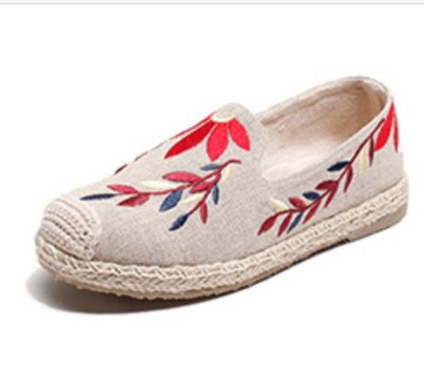 2019 new summer women's shoes cloth shoes national wind embroidery shoes flat flat linen breathable leisure dance beef tendon non-slip, Black
2019 new summer women's shoes cloth shoes national wind embroidery shoes flat flat linen breathable leisure dance beef tendon non-slip, Black