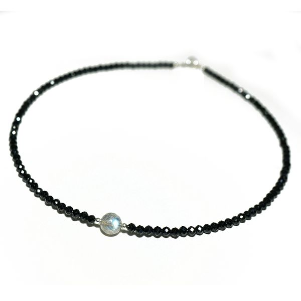 natrual shining black spinels 2-3mm faceted beads labradorite 925 sterling silver fashion necklace for women/ men dropshippi, Golden;silver
natrual shining black spinels 2-3mm faceted beads labradorite 925 sterling silver fashion necklace for women/ men dropshippi, Golden;silver