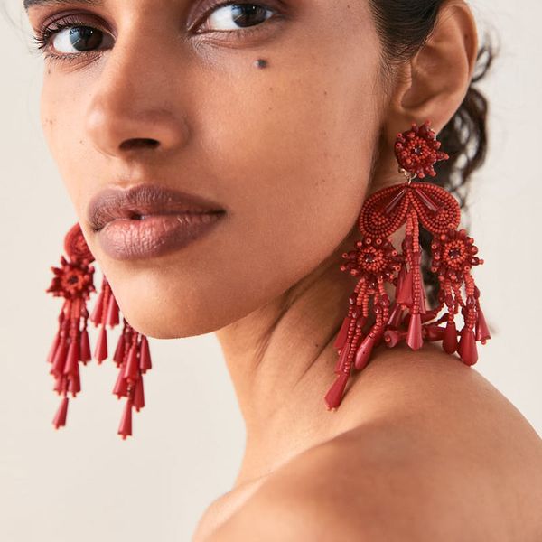 flatfoosie red tassel pendant earrings 2019 handmade resin flower crystal beads statement bridal earrings dangle earring gift, Silver
flatfoosie red tassel pendant earrings 2019 handmade resin flower crystal beads statement bridal earrings dangle earring gift, Silver