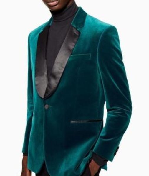 customize one button velvet groom tuxedos notch lapel men suits 2 pieces wedding/prom/dinner blazer (jacket+pants+tie) w682, Black;gray
customize one button velvet groom tuxedos notch lapel men suits 2 pieces wedding/prom/dinner blazer (jacket+pants+tie) w682, Black;gray