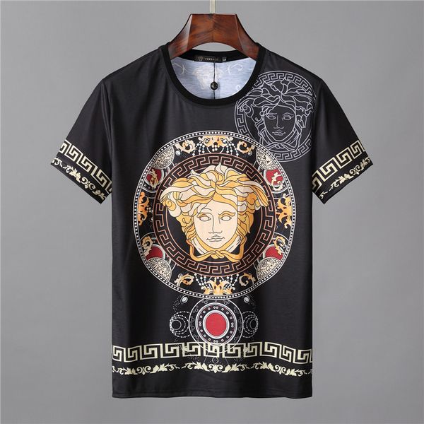 2019 men's summer new fashion sports t-shirt o-neck short sleeve men's design embroidered cotton t-shirt men m 3xl, White;black
2019 men's summer new fashion sports t-shirt o-neck short sleeve men's design embroidered cotton t-shirt men m 3xl, White;black