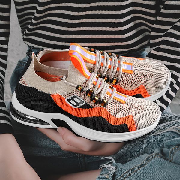 women's air cushion bottom casual shoes, high elastic feet, comfortable running shoes, flying woven socks, wild women's shoes
women's air cushion bottom casual shoes, high elastic feet, comfortable running shoes, flying woven socks, wild women's shoes