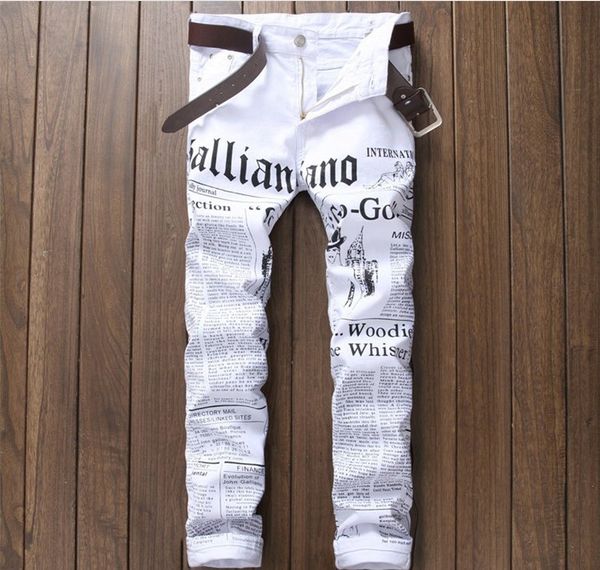 new european style 3d fashion men's printed letter hip hop biker rap slim jeans printing men skinny pants, Blue
new european style 3d fashion men's printed letter hip hop biker rap slim jeans printing men skinny pants, Blue