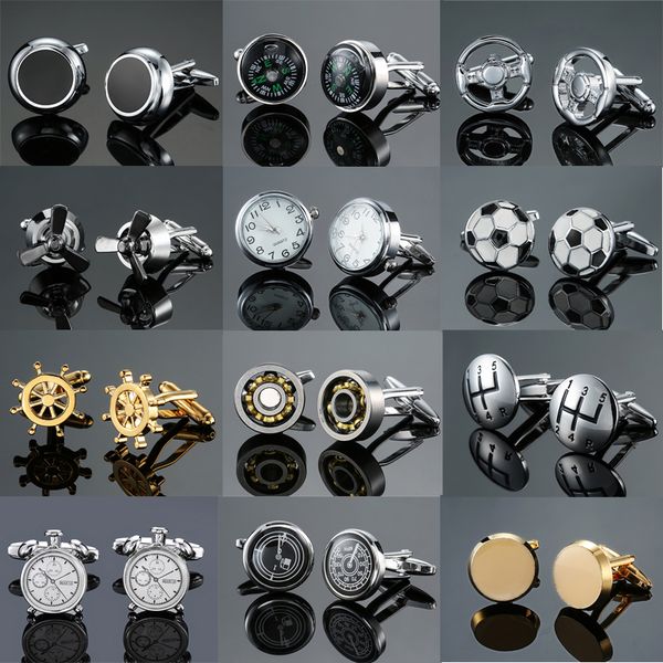 dy new fashion luxury car gear bearing round table thermometer cufflinks men's french shirt cufflinks, Silver;golden
dy new fashion luxury car gear bearing round table thermometer cufflinks men's french shirt cufflinks, Silver;golden