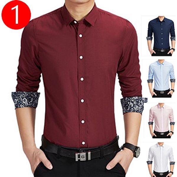men's casual shirts men clothes slim fit long sleeve shirt plaid social plus size, White;black 
men's casual shirts men clothes slim fit long sleeve shirt plaid social plus size, White;black