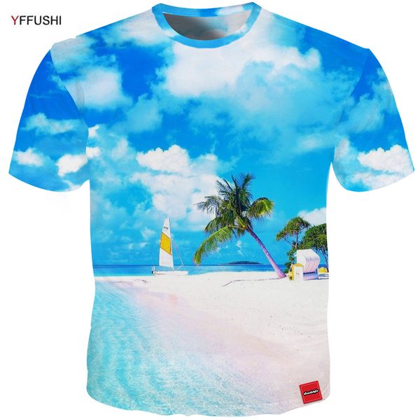 yffushi 2019 plus size male 3d cool beach t-shirts new fashion blue water world 3d print summer men holiday t shirt, White;black
yffushi 2019 plus size male 3d cool beach t-shirts new fashion blue water world 3d print summer men holiday t shirt, White;black