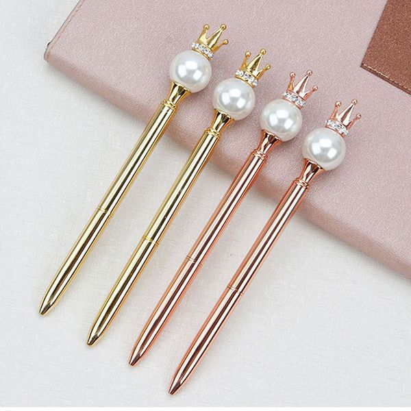 new arrival crown pearl metal ballpoint pens fashion office school stationery supplies girl birhtday gift ing, Blue;orange
new arrival crown pearl metal ballpoint pens fashion office school stationery supplies girl birhtday gift ing, Blue;orange
