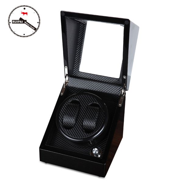 high-end black wooden carbon fiber watch winder ultra quite daul 5 modes watch winder
high-end black wooden carbon fiber watch winder ultra quite daul 5 modes watch winder