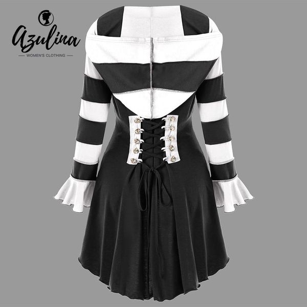 plus size 2xl hooded high low double breasted corset coat women trench ladies gothic overcoat lace up goth clothing, Tan;black
plus size 2xl hooded high low double breasted corset coat women trench ladies gothic overcoat lace up goth clothing, Tan;black