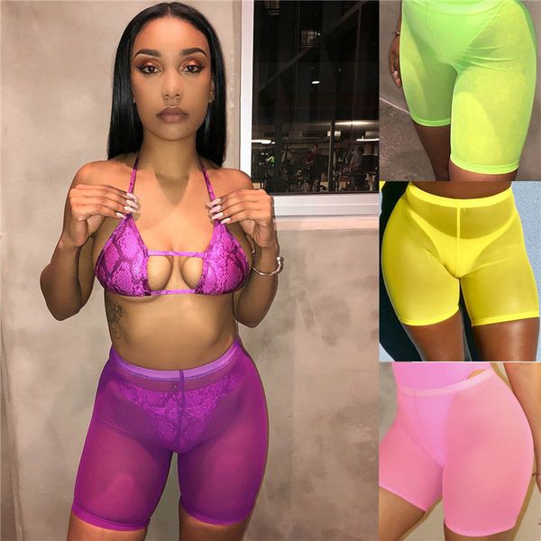 women high waist translucent mesh shorts bikini cover up sports yoga gym beachwear slim fit neon shorts jogging hot
women high waist translucent mesh shorts bikini cover up sports yoga gym beachwear slim fit neon shorts jogging hot