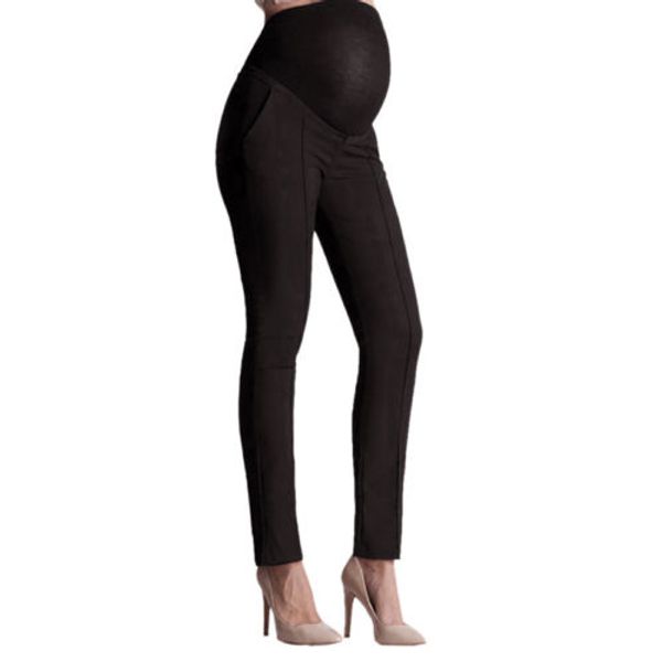 women's maternity pregnant waist comfortable trousers casual leggings bump pants, White
women's maternity pregnant waist comfortable trousers casual leggings bump pants, White