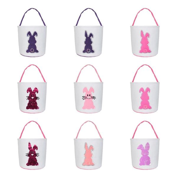 easter baskets sequins bunny buckets monogrammable easter egg buckets totes egg hunting bag kids gift organizers 12 colors mma2935-23
easter baskets sequins bunny buckets monogrammable easter egg buckets totes egg hunting bag kids gift organizers 12 colors mma2935-23